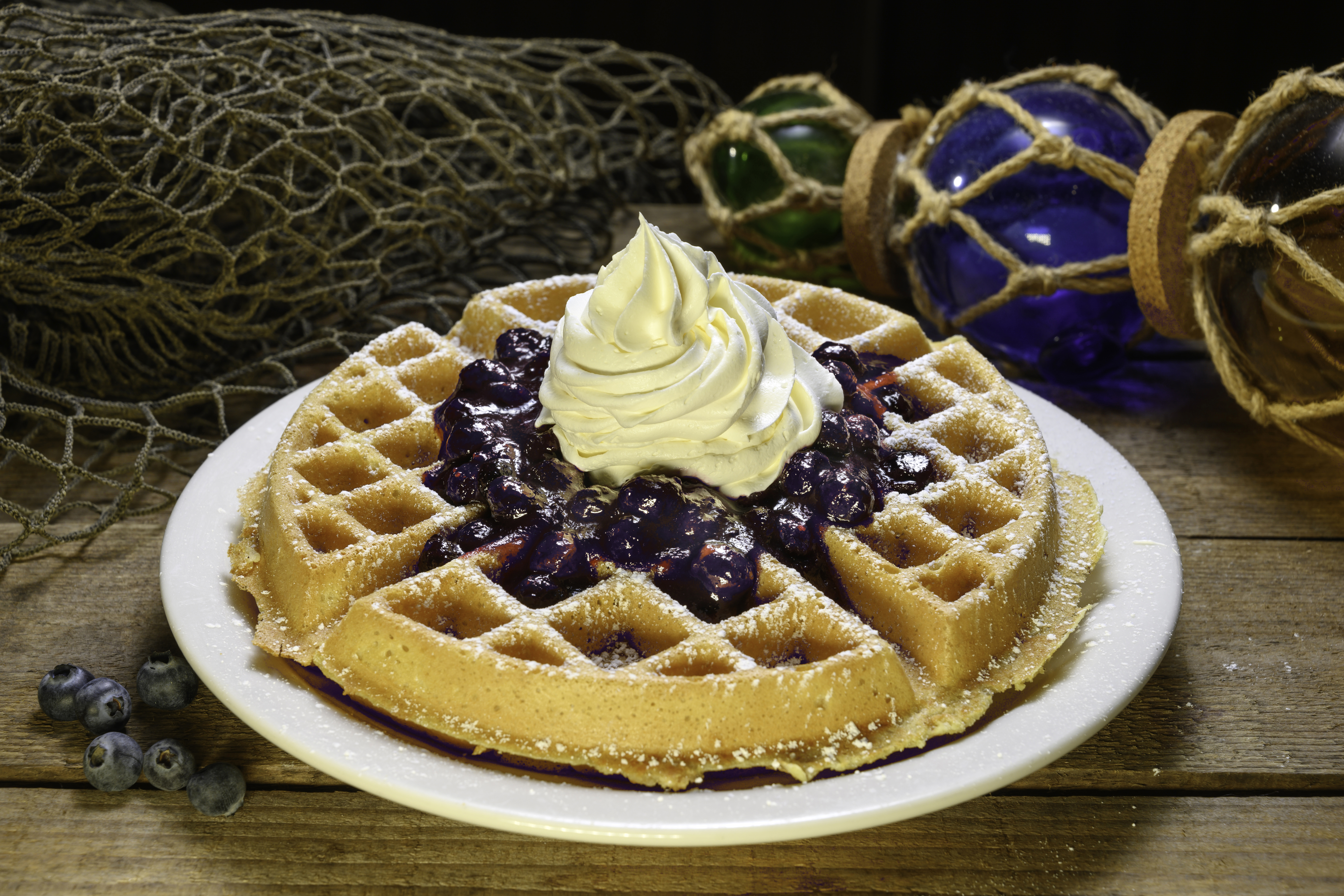 Huckleberry Waffle