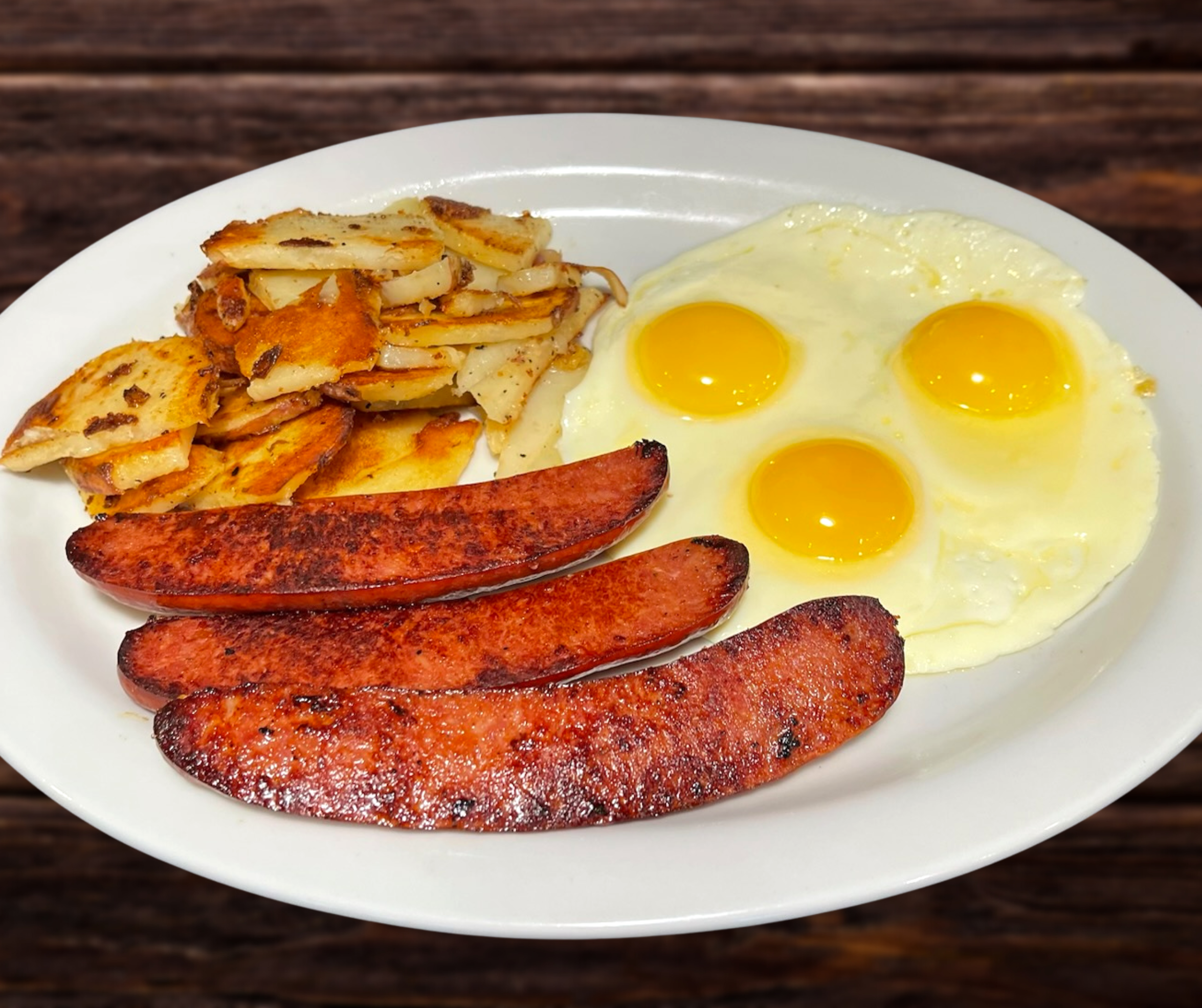 Andouille Sausage Platter